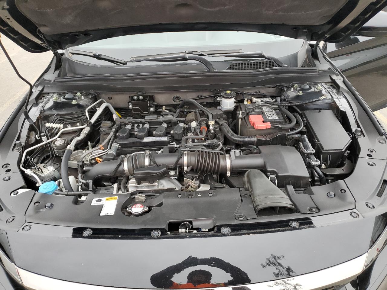 2020 Honda Accord VIN 1HGCV1F32LA083937 Copart auction photo, rear end / side damage thumbnail 11