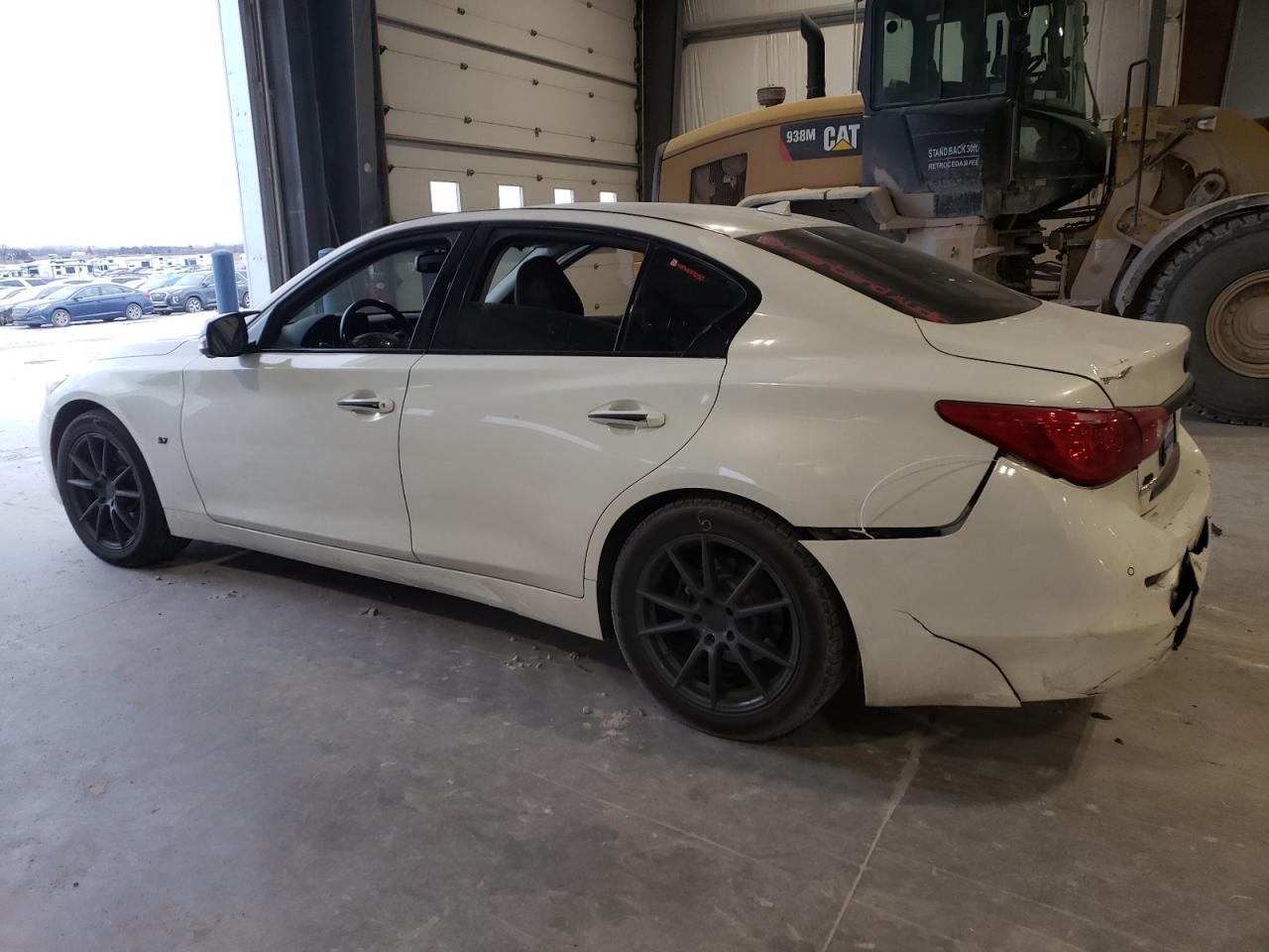2015 Infiniti Q50 VIN JN1BV7AR2FM391933 Copart auction photo, all over damage thumbnail 2
