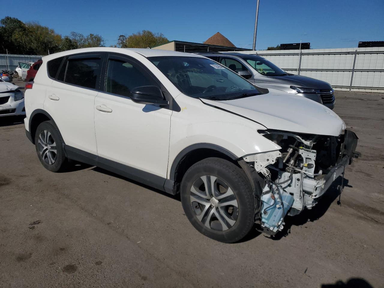 2017 Toyota RAV 4 VIN JTMZFREVXHJ144689 Copart auction photo, front end damage thumbnail 4