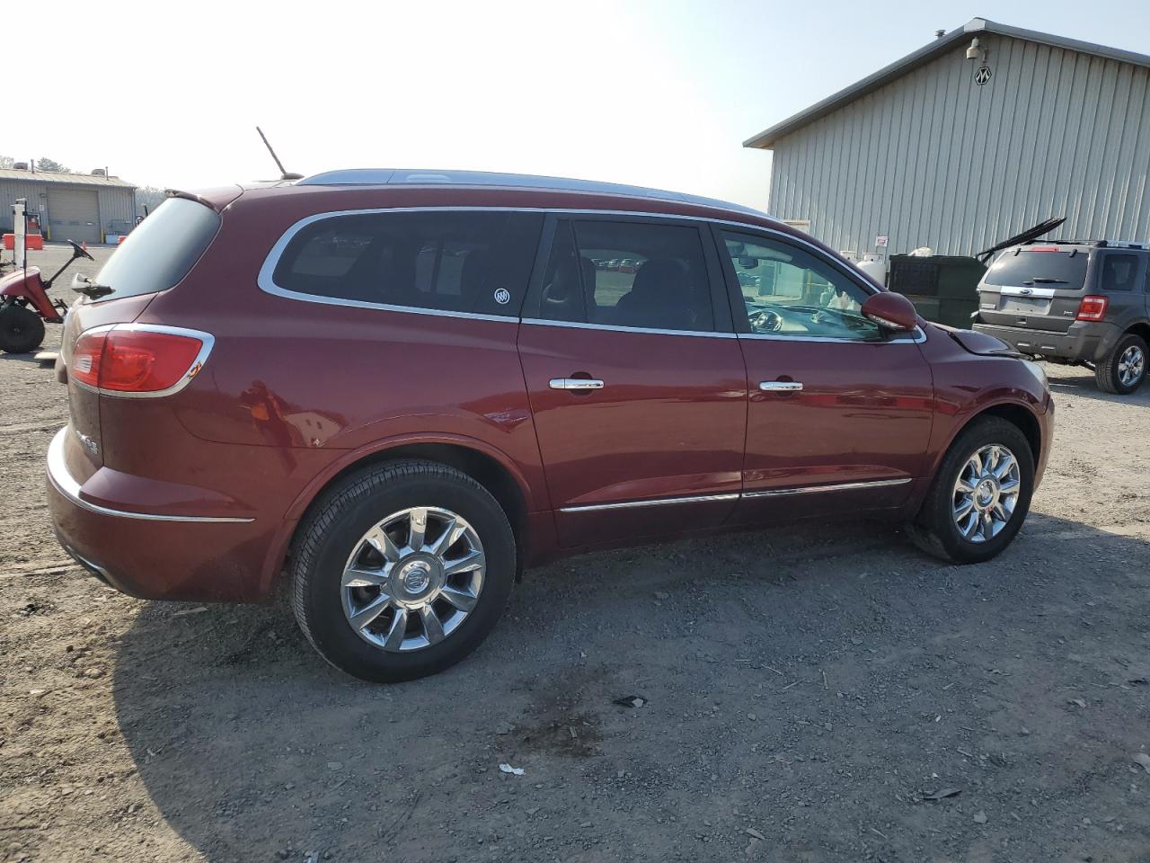 2015 Buick Enclave VIN 5GAKVBKD0FJ155061 Copart auction photo, front end damage thumbnail 3
