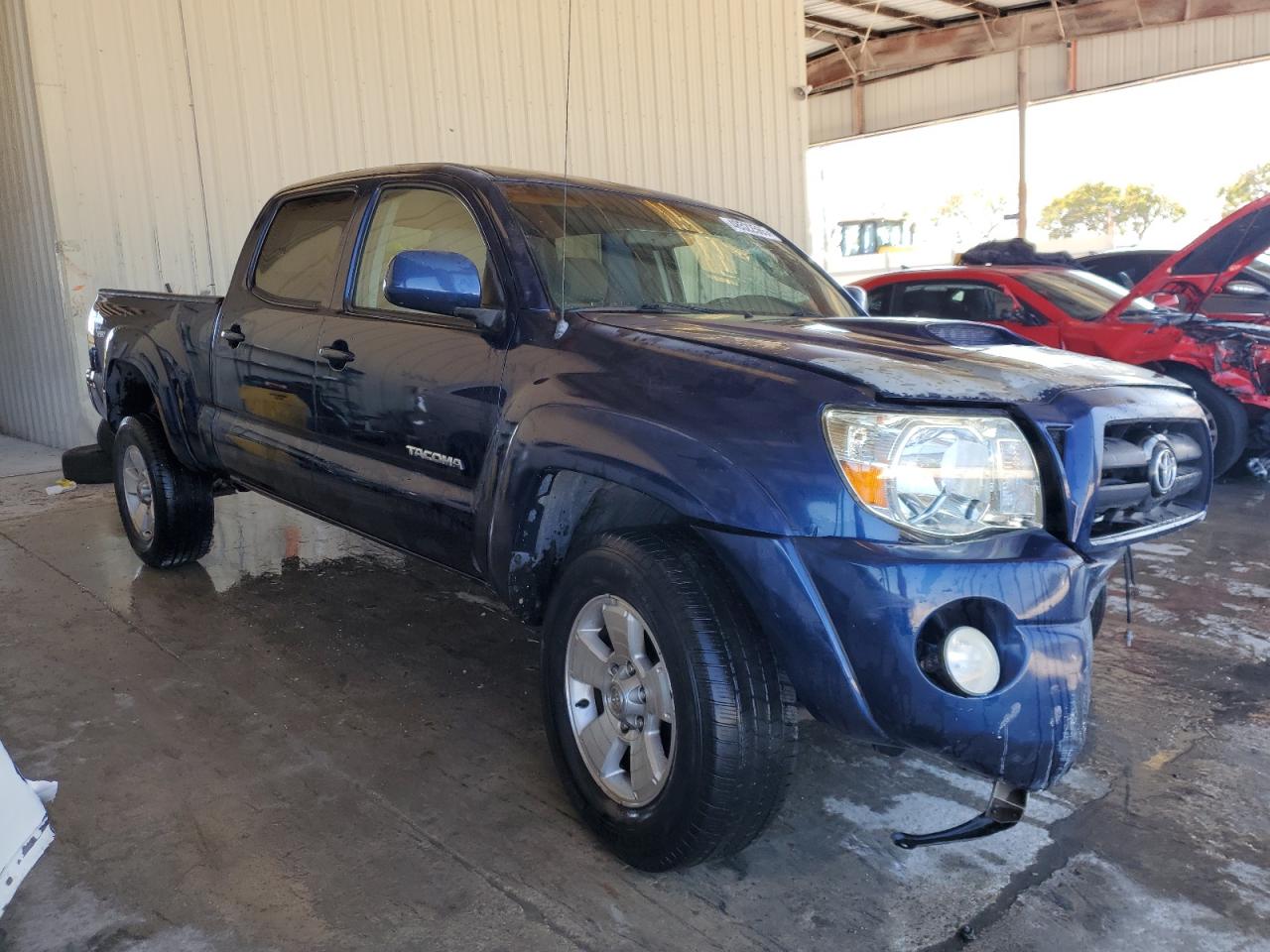 2005 Toyota Tacoma VIN 3TMKU72N95M004180 Copart auction photo, front end / mechanical damage thumbnail 4