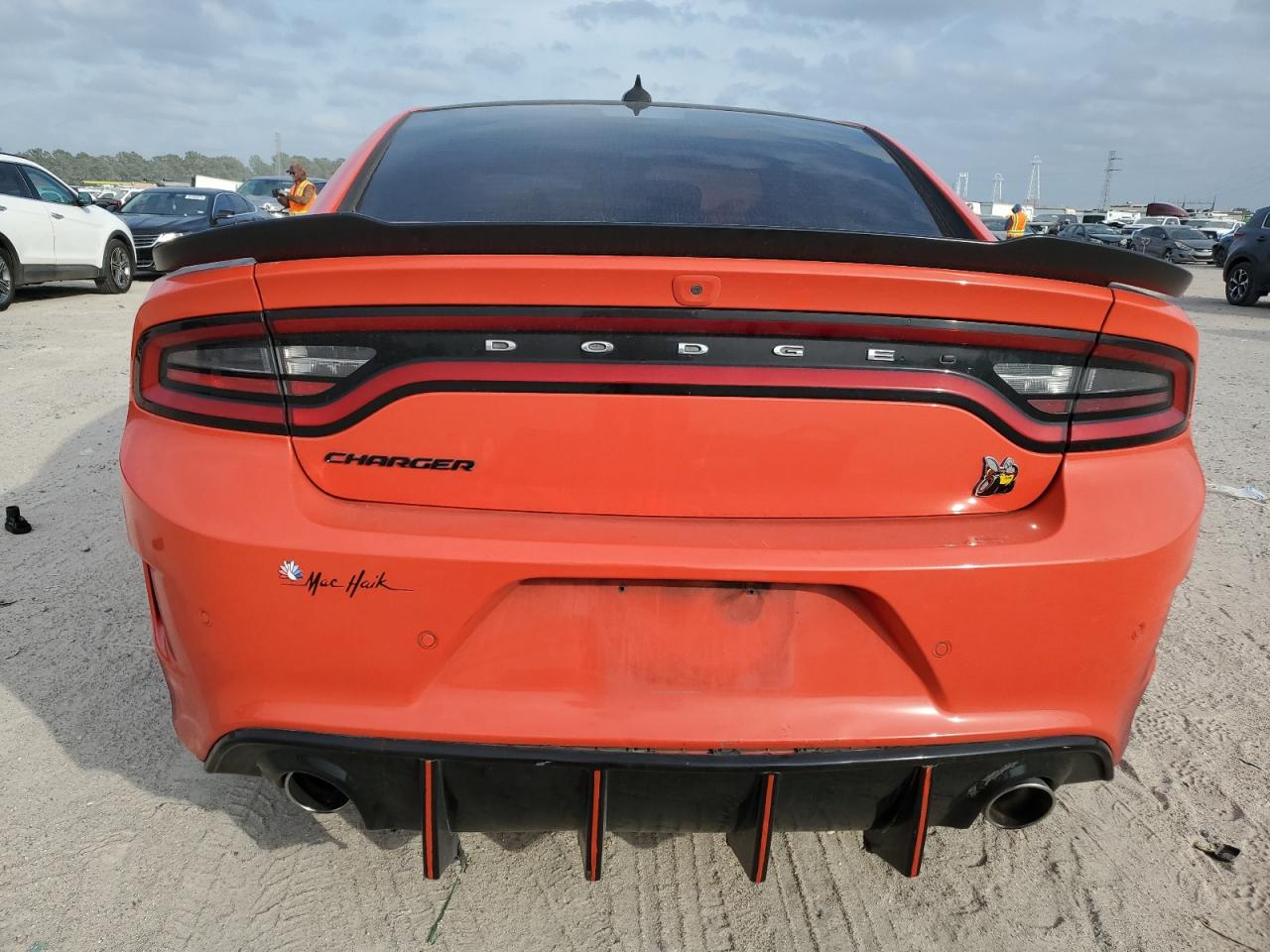2019 Dodge Charger VIN 2C3CDXGJ0KH742328 Copart auction photo, front end damage thumbnail 6