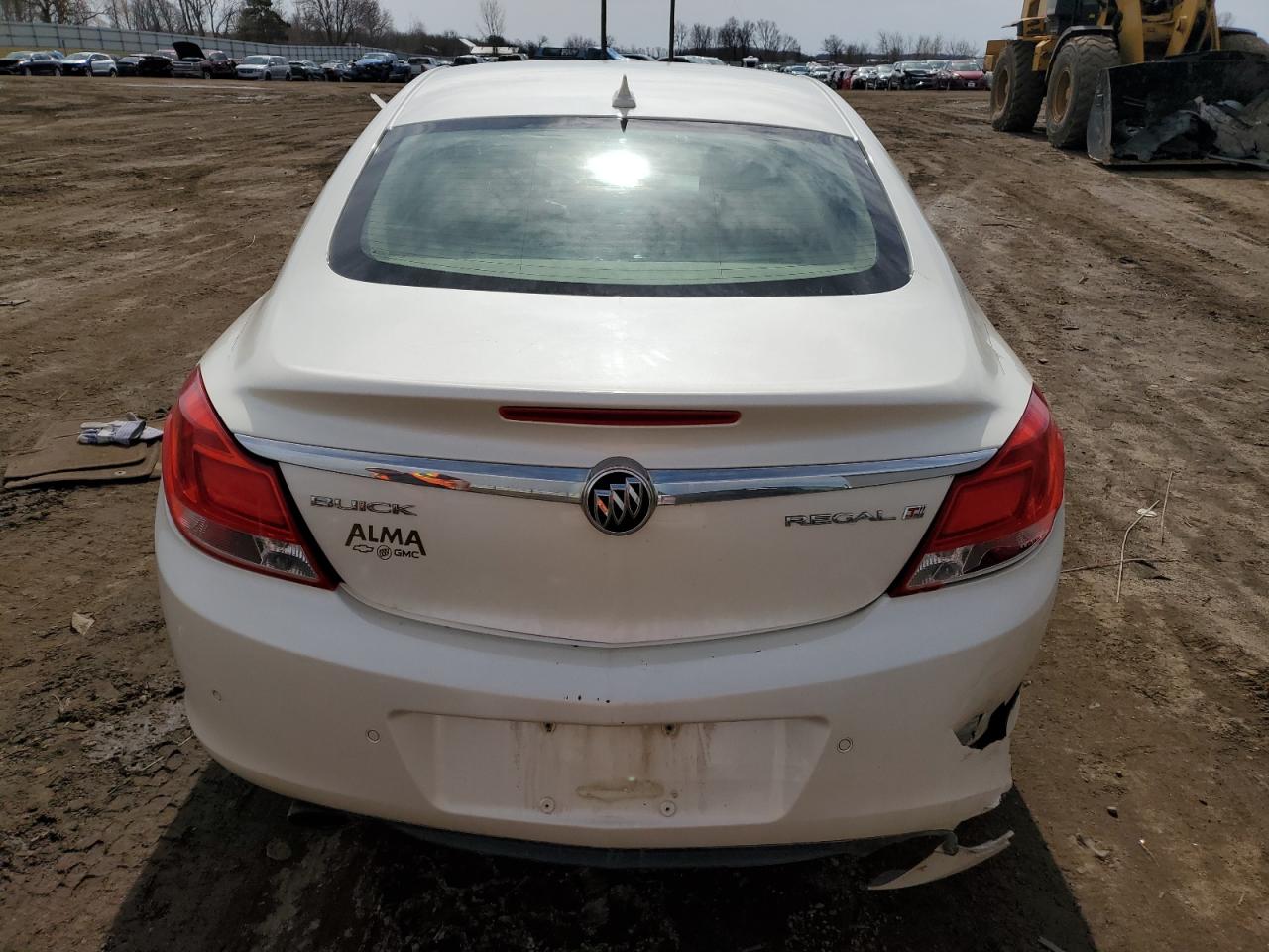2012 Buick Regal VIN 2G4GS5EVXC9140380 Copart auction photo, rear end damage thumbnail 6