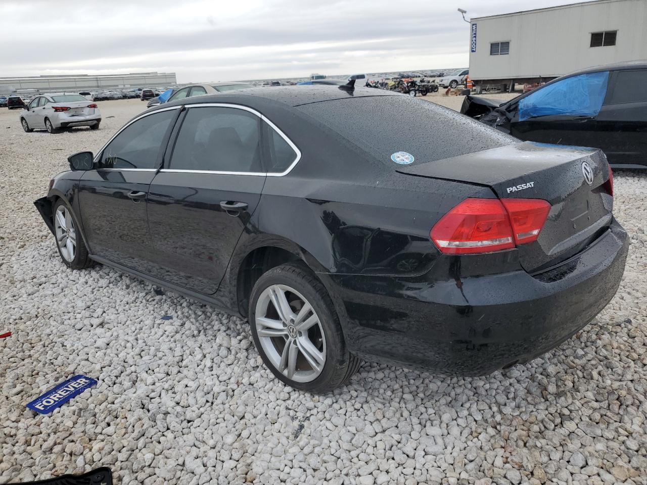 2015 Volkswagen Passat VIN 1VWBV7A32FC057977 Copart auction photo, side / front end damage thumbnail 2