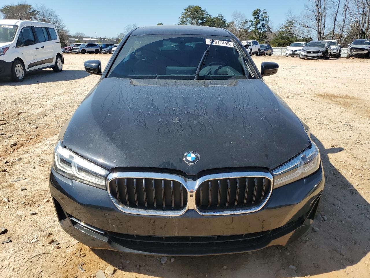 2021 BMW 5er VIN WBA53BH04MWX17465 Copart auction photo, front end damage thumbnail 5