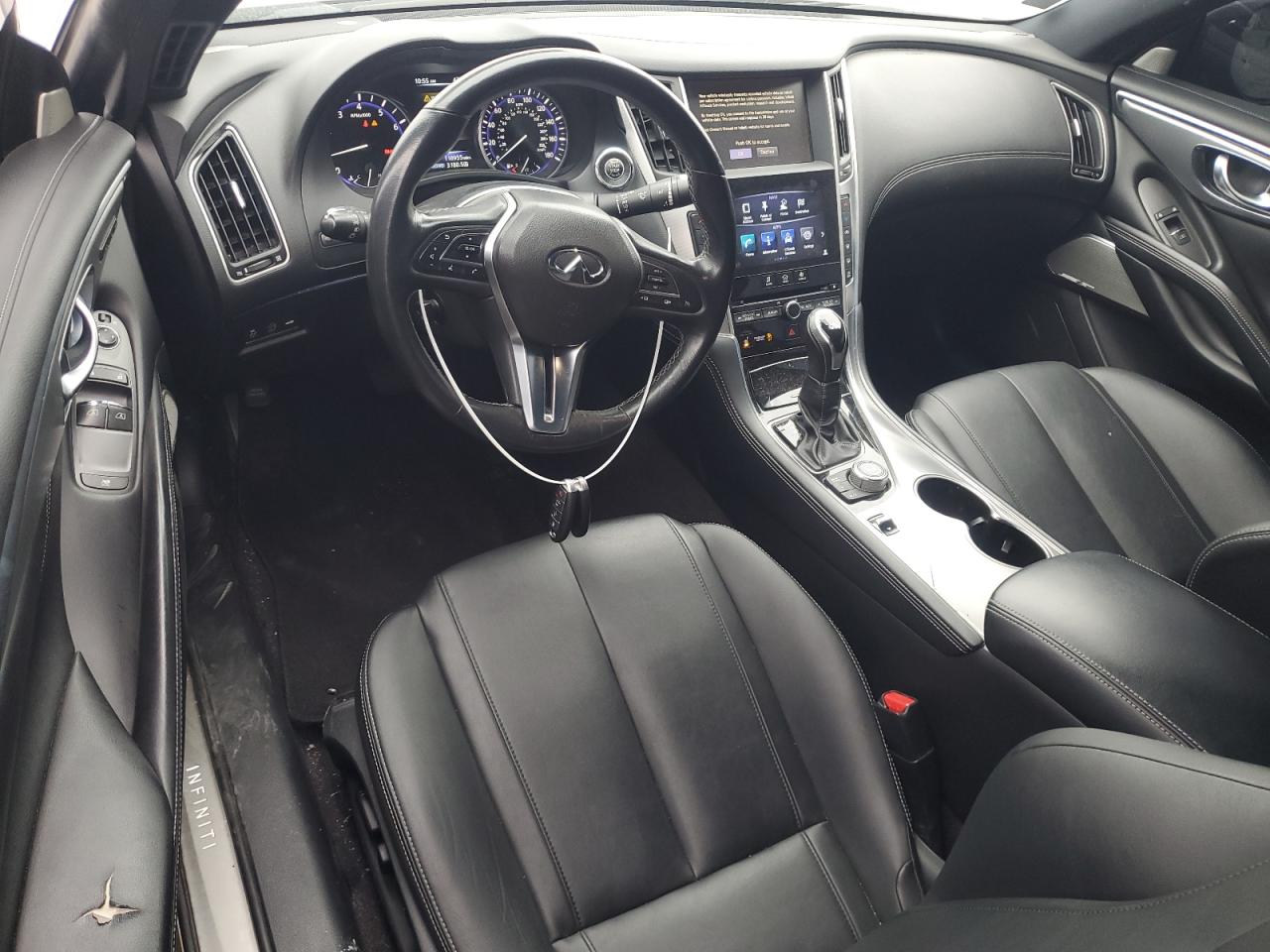 2017 Infiniti Q60 VIN JN1CV7EK0HM110720 Copart auction photo, front end / rear end damage thumbnail 8