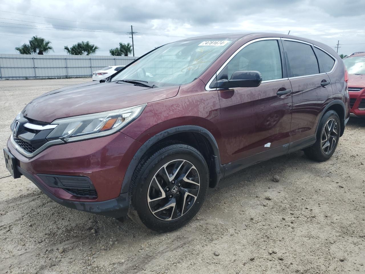 2016 Honda CR-V VIN 2HKRM3H49GH557071