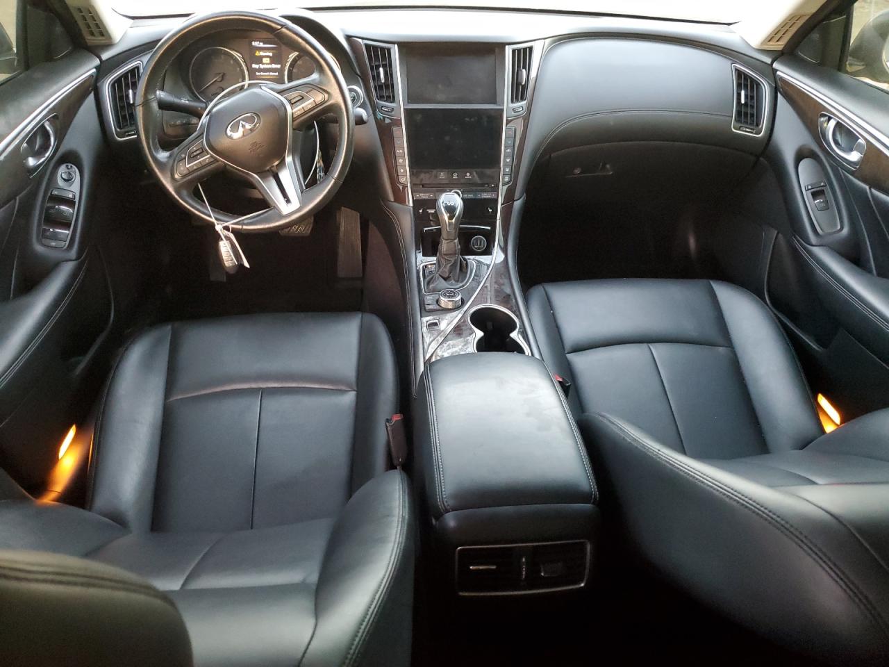 2019 Infiniti Q50 VIN JN1EV7AP2KM512692 Copart auction photo, vandalism / front end damage thumbnail 8
