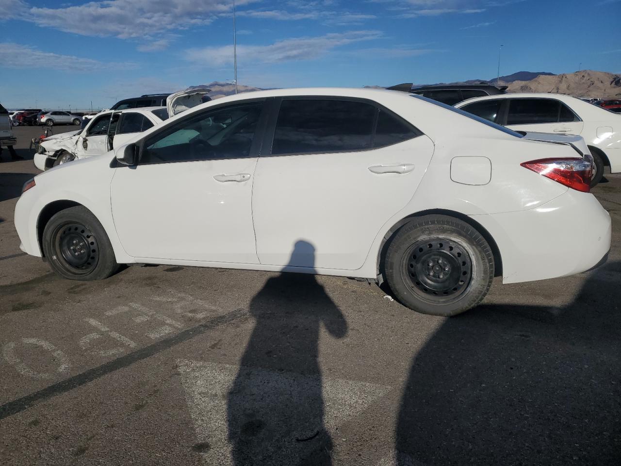 2016 Toyota Corolla VIN 5YFBURHE3GP416464 Copart auction photo, all over damage thumbnail 2