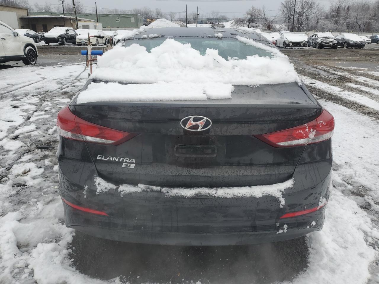 2018 Hyundai Elantra VIN 5NPD74LF7JH355983 Copart auction photo, front end damage thumbnail 6