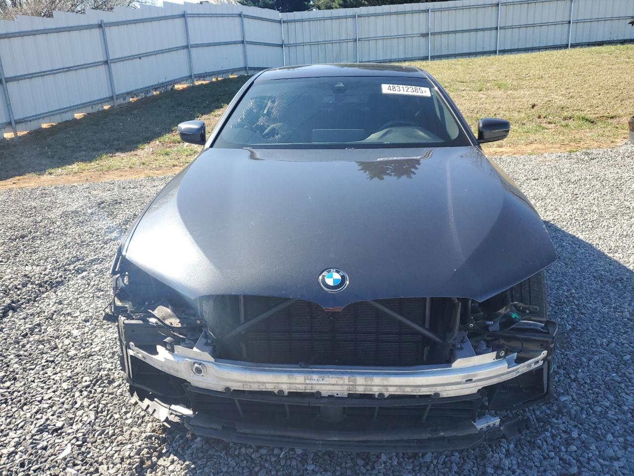 2021 BMW 5er VIN WBA53BJ09MCG05923 Copart auction photo, front end damage thumbnail 5
