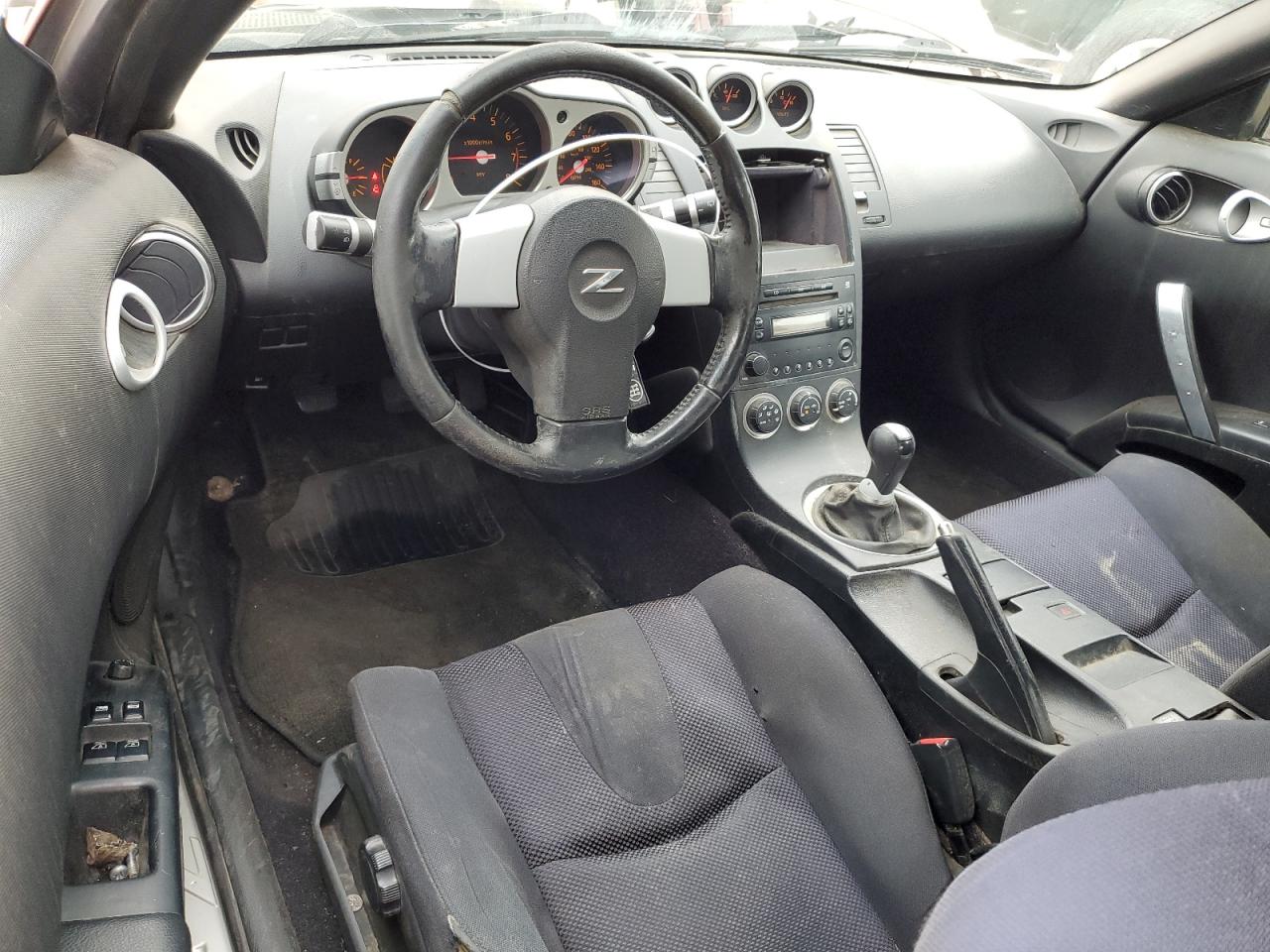 2004 Nissan 350Z VIN JN1AZ34D84T165195 Copart auction photo, all over damage thumbnail 8