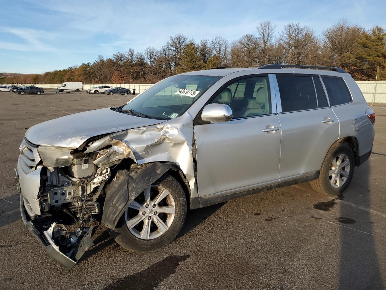 2013 Toyota Highlander VIN 5TDBK3EH1DS242981