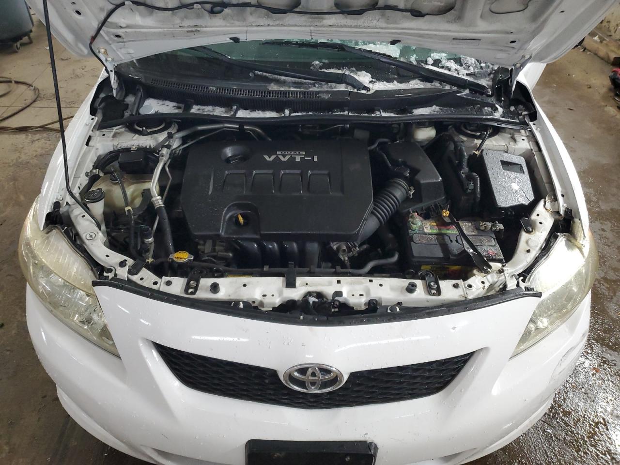 2010 Toyota Corolla VIN 1NXBU4EE9AZ309657 Copart auction photo, side damage thumbnail 11