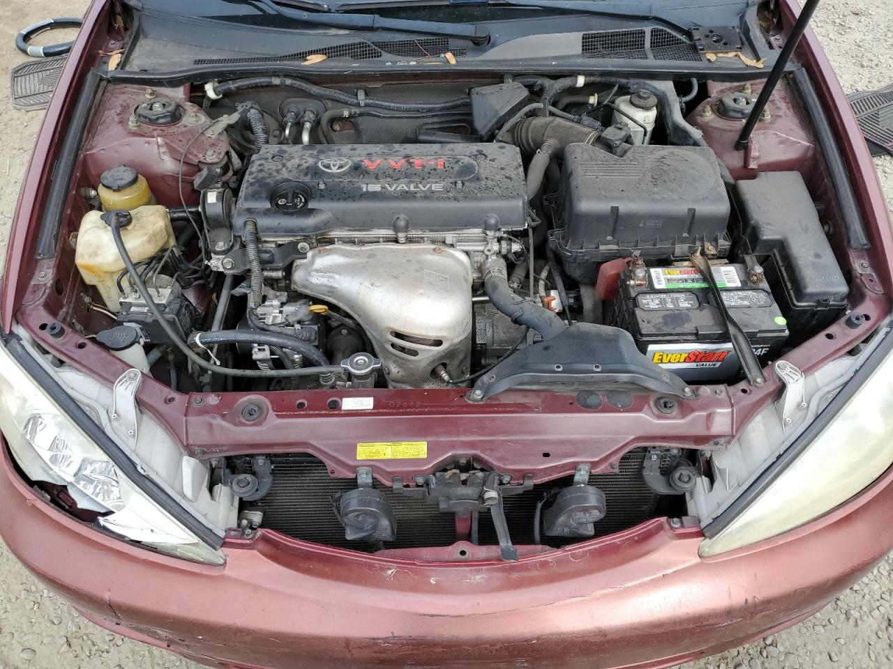 2004 Toyota Camry VIN 4T1BE30K64U316817 Copart auction photo, side / minor dent/scratches damage thumbnail 11