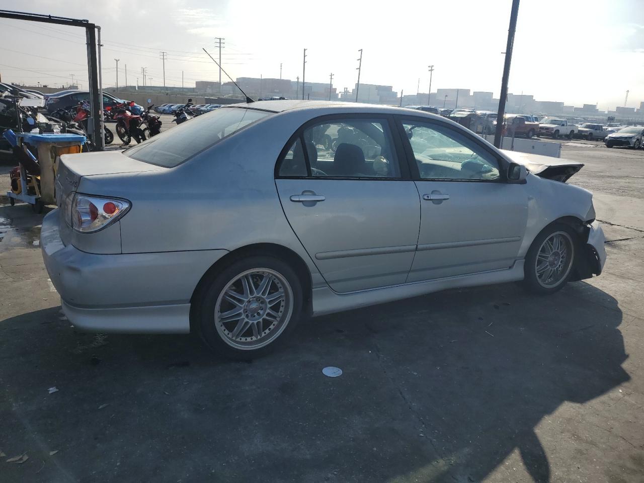 2003 Toyota Corolla VIN 1NXBR32E53Z159310 Copart auction photo, front end damage thumbnail 3