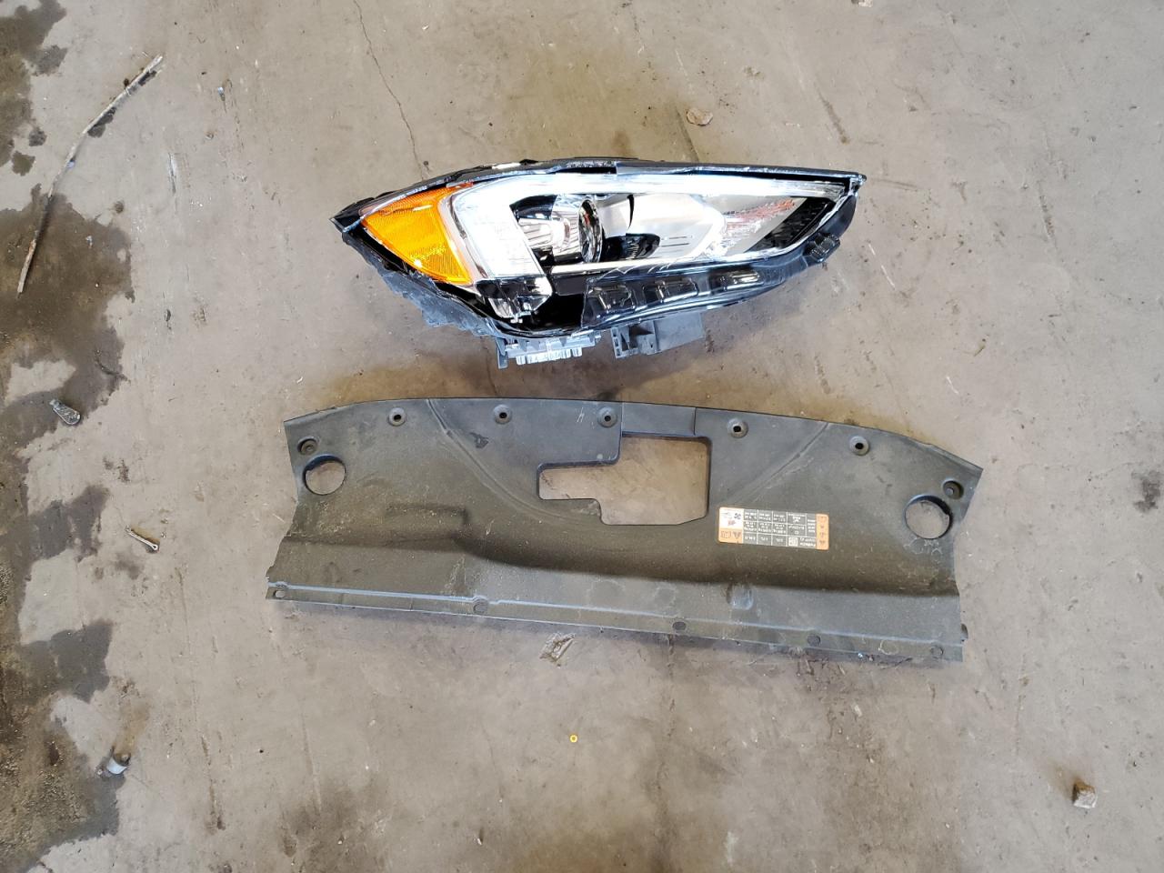 2019 Ford Edge VIN 2FMPK4K92KBC67911 Copart auction photo, front end / side damage thumbnail 13