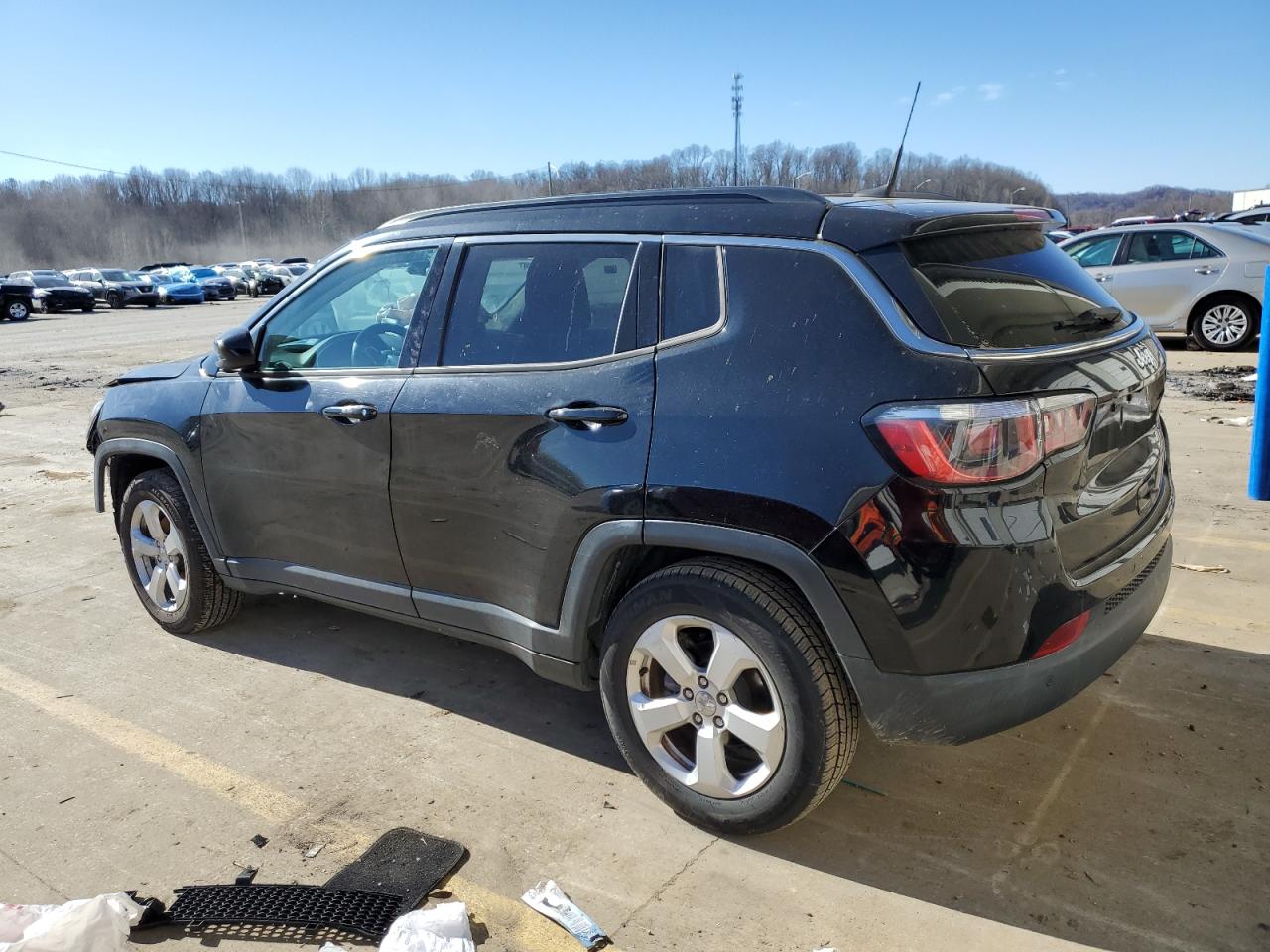 2018 Jeep Compass VIN 3C4NJCBB8JT318150 Copart auction photo, front end damage thumbnail 2