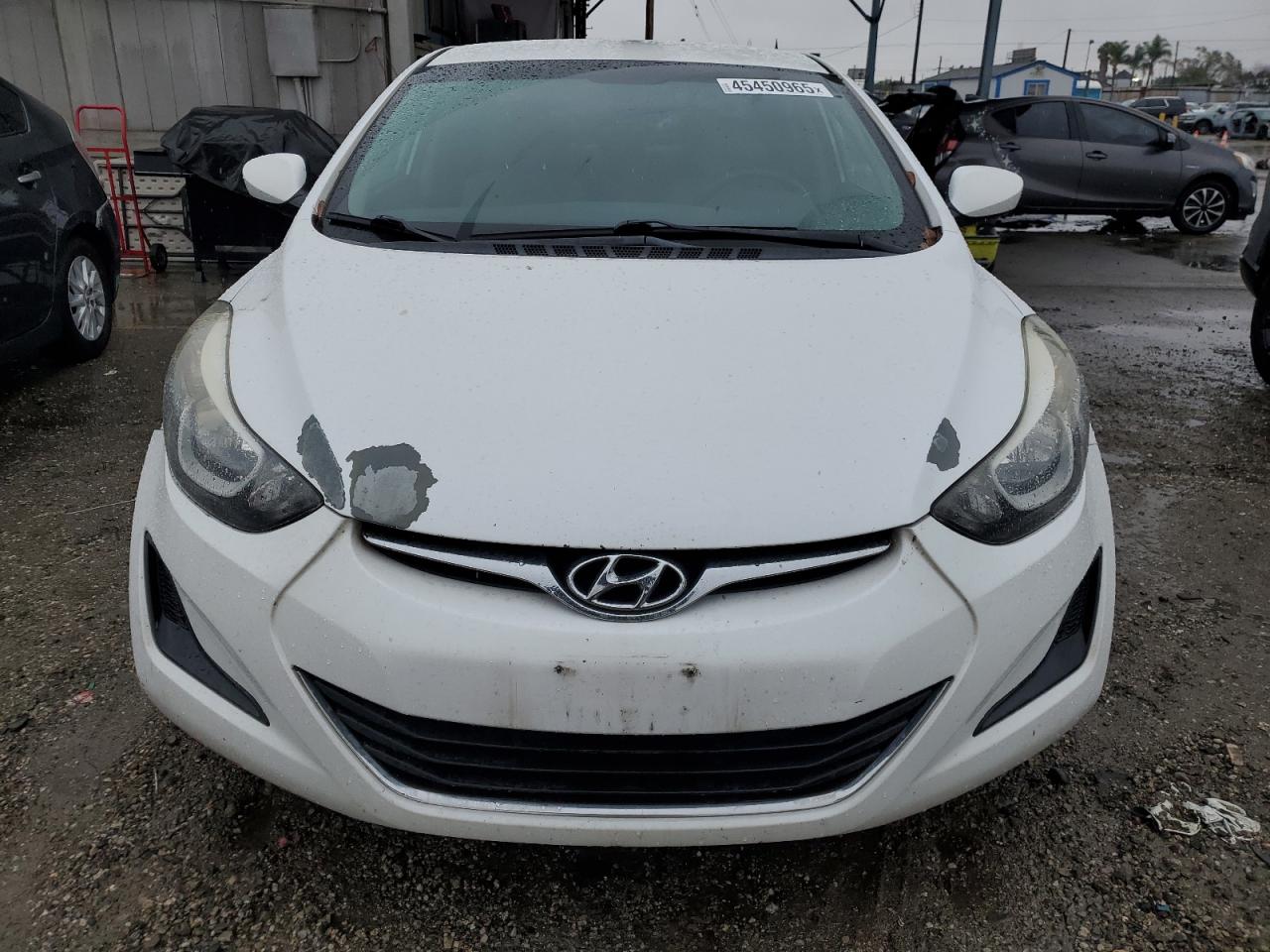2016 Hyundai Elantra VIN 5NPDH4AE0GH772846 Copart auction photo, front end damage thumbnail 5