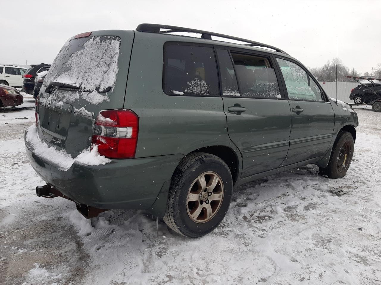 2006 Toyota Highlander VIN JTEEP21A660153586 Copart auction photo, front end damage thumbnail 3