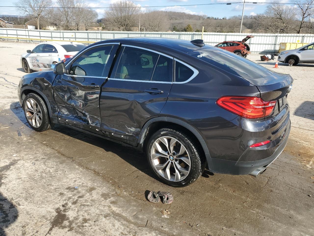 2016 BMW X4 VIN 5UXXW3C59G0R22894 Copart auction photo, side / front end damage thumbnail 2