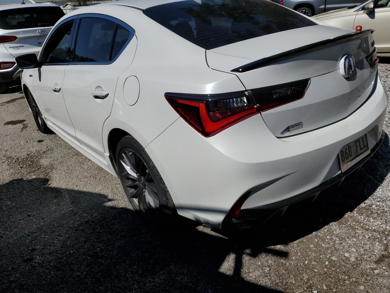 2019 Acura ILX VIN 19UDE2F85KA002997 Copart auction photo, front end / rear end damage thumbnail 2
