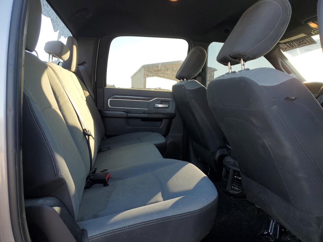 2021 RAM 2500 VIN 3C6UR5DL2MG653155 Copart auction photo, all over / top/roof damage thumbnail 10