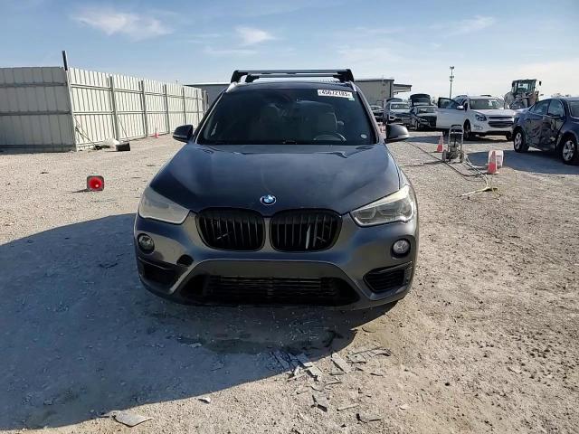 2016 BMW X1 VIN WBXHT3C34G5E48410 Copart auction photo, water/flood damage thumbnail 12