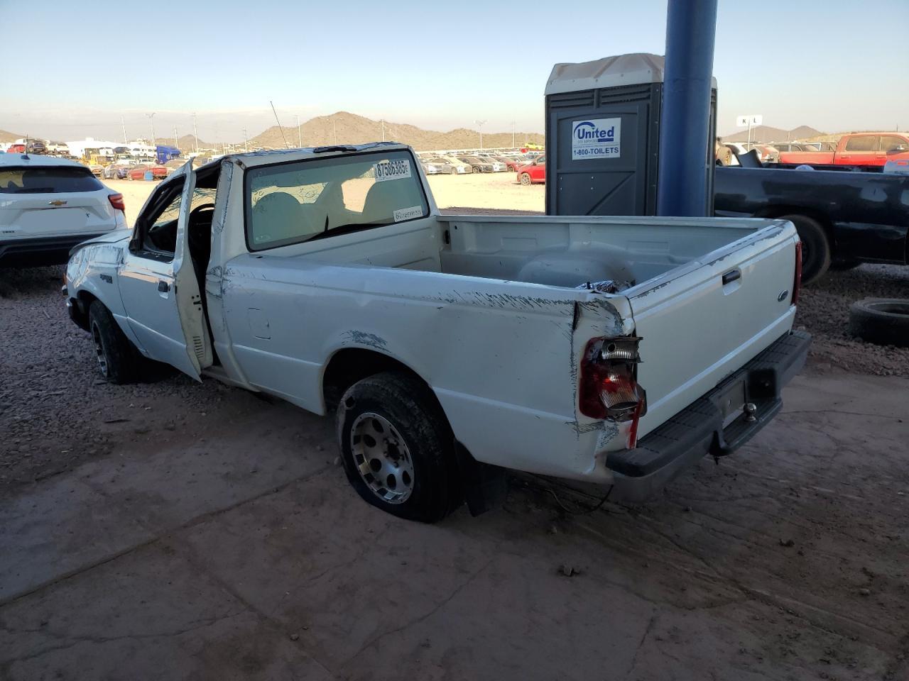 2002 Ford Ranger VIN 1FTYR10U62PA83848 Copart auction photo, all over / side damage thumbnail 2