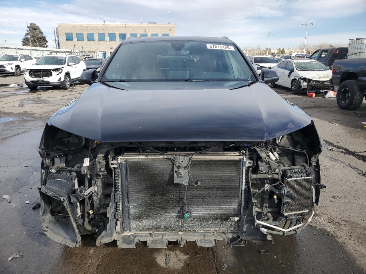 2017 Audi Q7 VIN WA1LAAF79HD019035 Copart auction photo, front end damage thumbnail 5