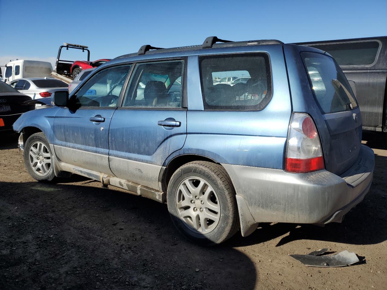2007 Subaru Forester VIN JF1SG67617H703240 Copart auction photo, front end damage thumbnail 2