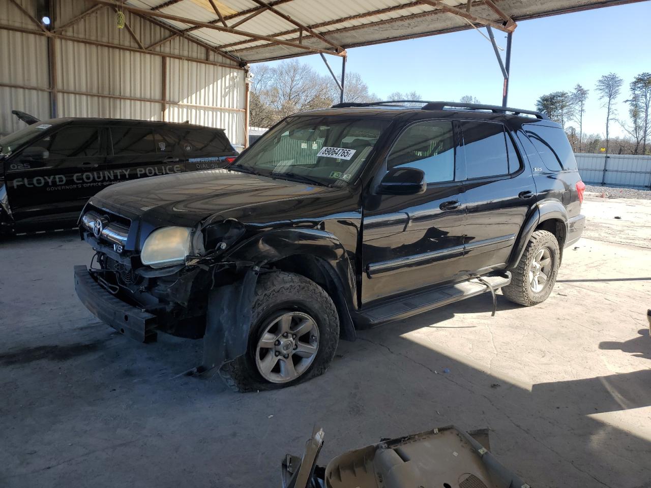 2006 Toyota Sequoia VIN 5TDBT44A76S272657