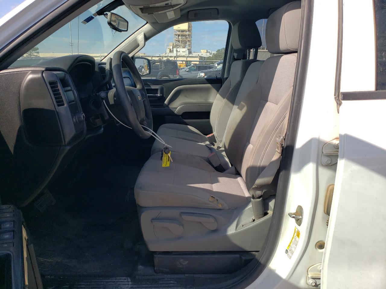 2014 Chevrolet Silverado VIN 1GCRCPEH9EZ359954 Copart auction photo, all over / front end damage thumbnail 7
