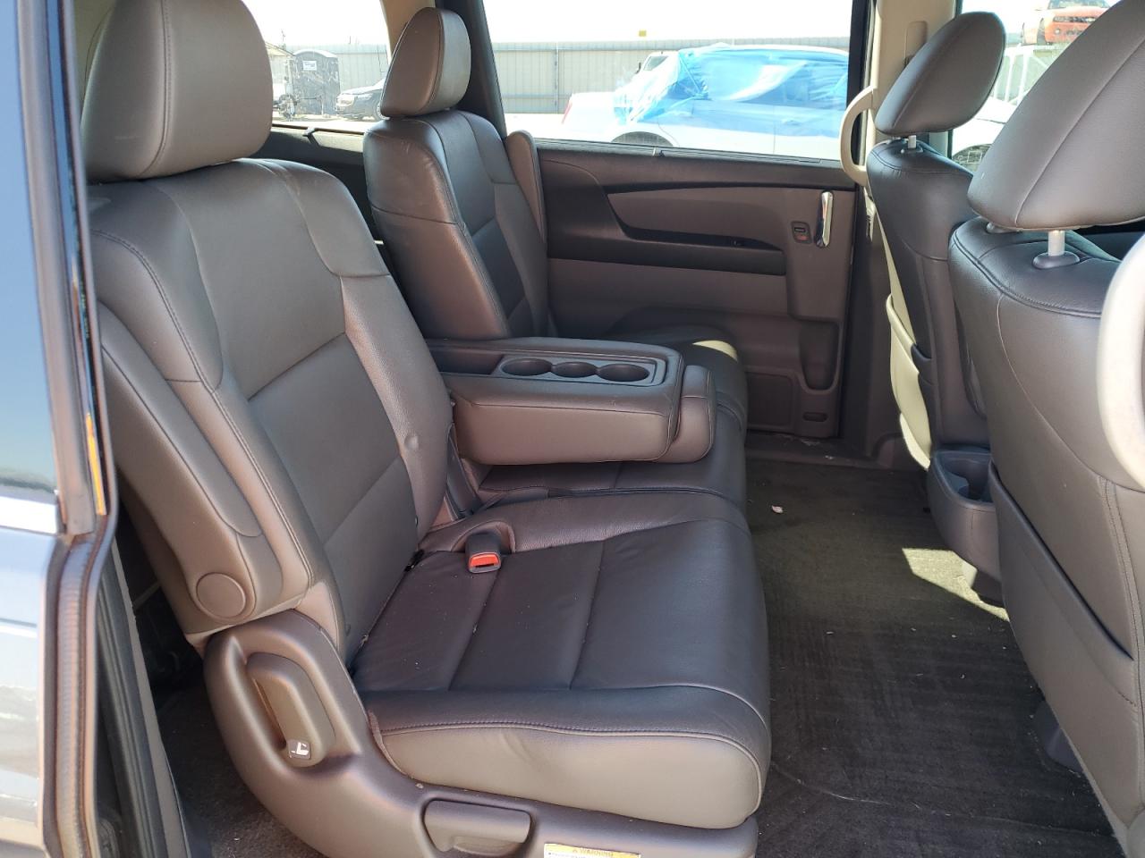 2015 Honda Odyssey VIN 5FNRL5H99FB091567 Copart auction photo, front end / side damage thumbnail 11