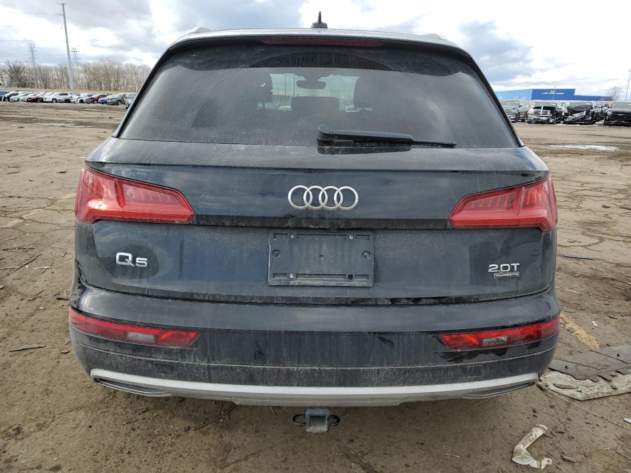 2018 Audi Q5 VIN WA1ANAFY3J2109111 Copart auction photo, front end damage thumbnail 6