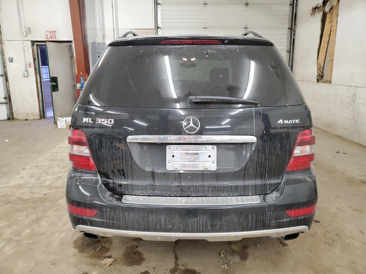 2011 Mercedes-Benz M-klasse VIN 4JGBB8GB0BA704667 Copart auction photo, front end damage thumbnail 6