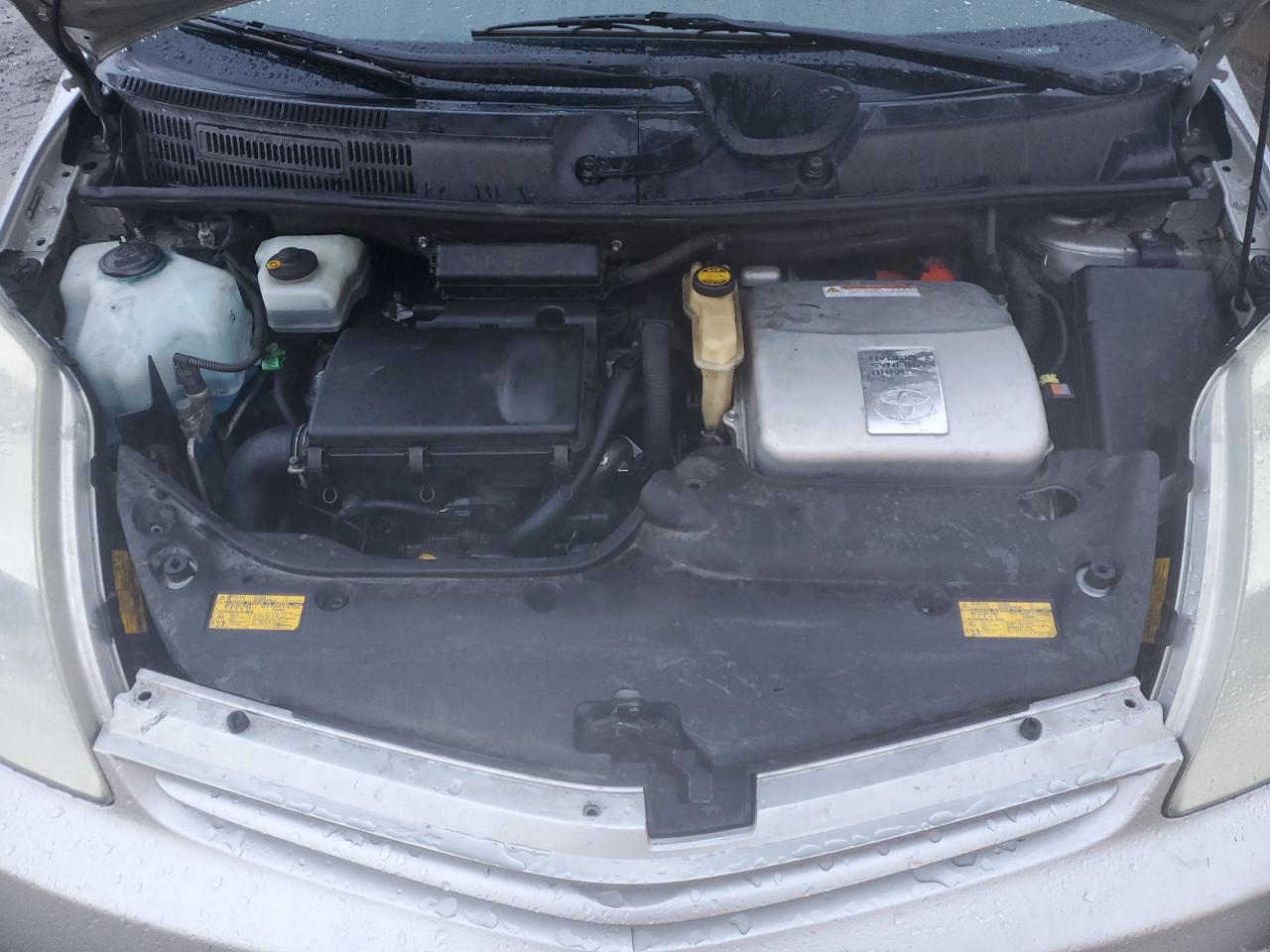 2004 Toyota Prius VIN JTDKB20U840037904 Copart auction photo, mechanical / rear end damage thumbnail 11