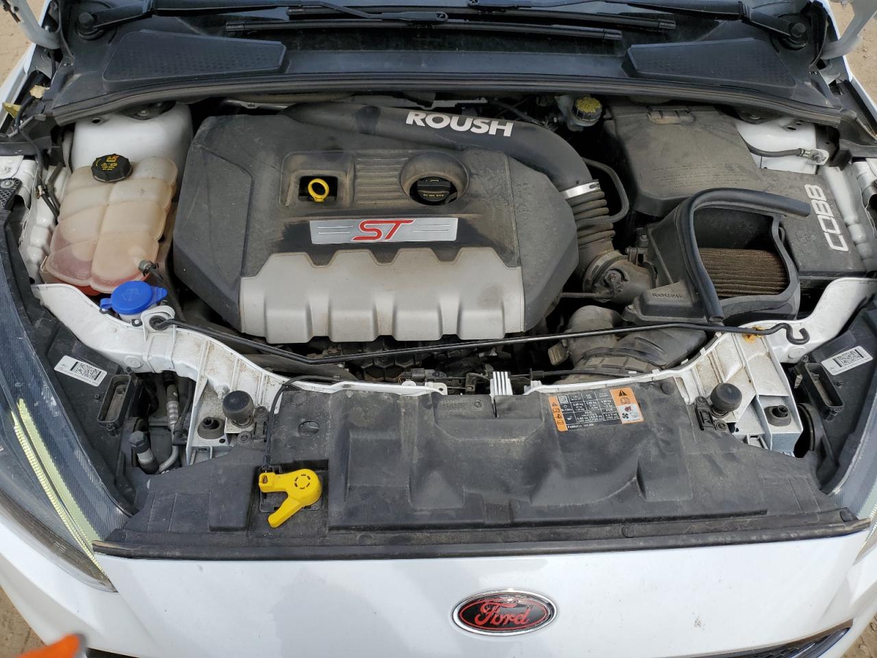 2016 Ford Focus VIN 1FADP3L96GL350417 Copart auction photo, hail damage thumbnail 11