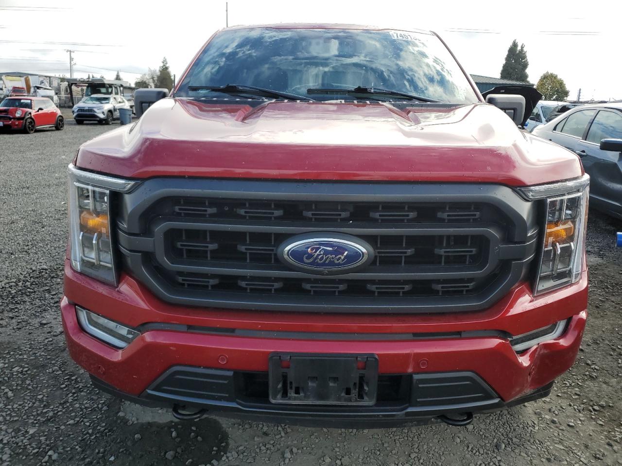 2021 Ford F-150 VIN 1FTFW1E81MKD01853 Copart auction photo, front end damage thumbnail 5