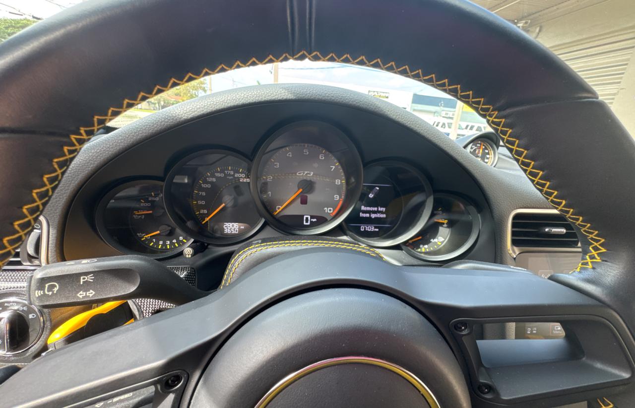2019 Porsche 911 VIN WP0AC2A97KS149212 Copart auction photo, water/flood / normal wear damage thumbnail 8