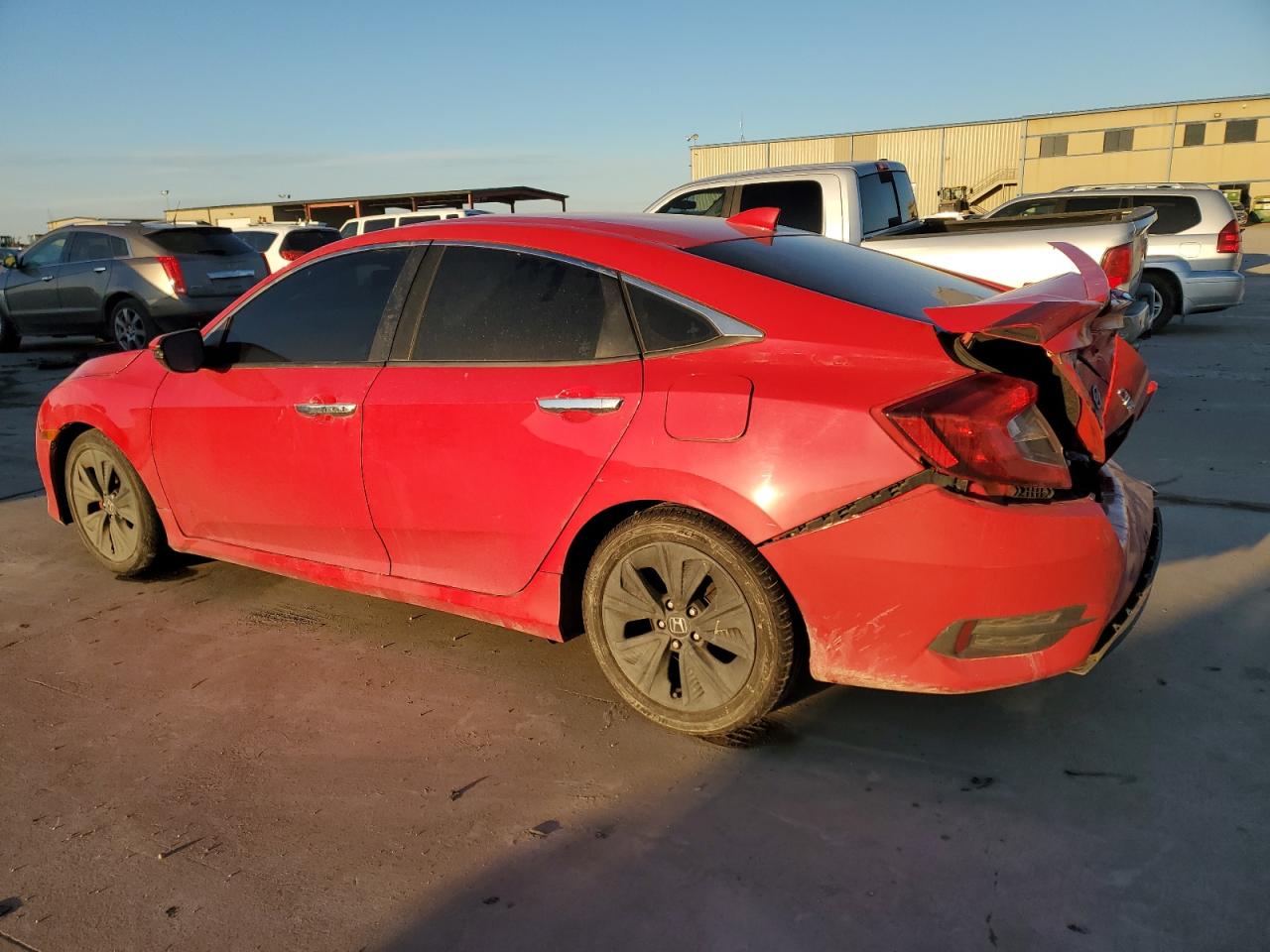 2016 Honda Civic VIN 2HGFC1F93GH630986 Copart auction photo, water/flood / rear end damage thumbnail 2
