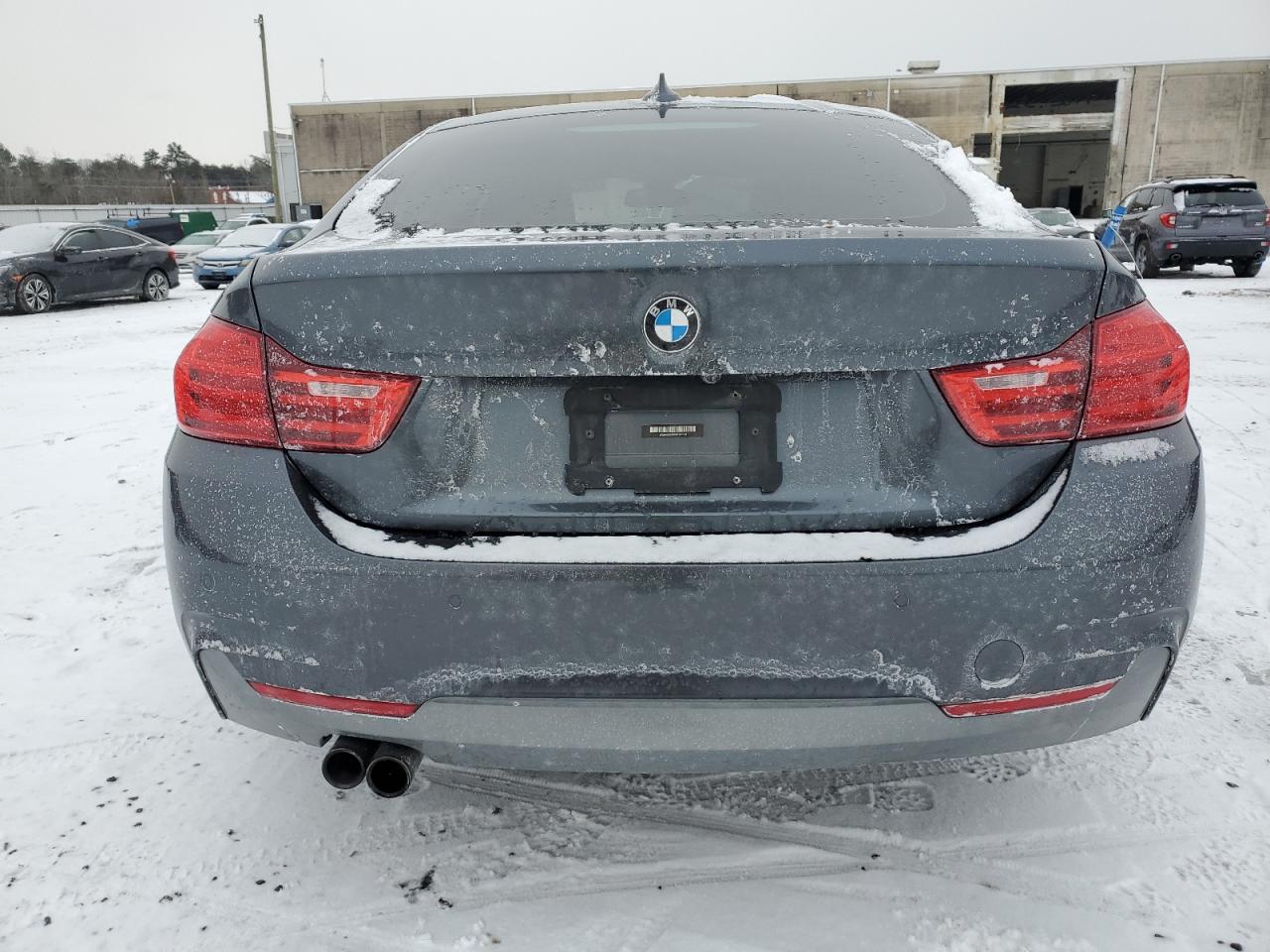 2016 BMW 4er VIN WBA4C9C59GG141121 Copart auction photo, front end damage thumbnail 6