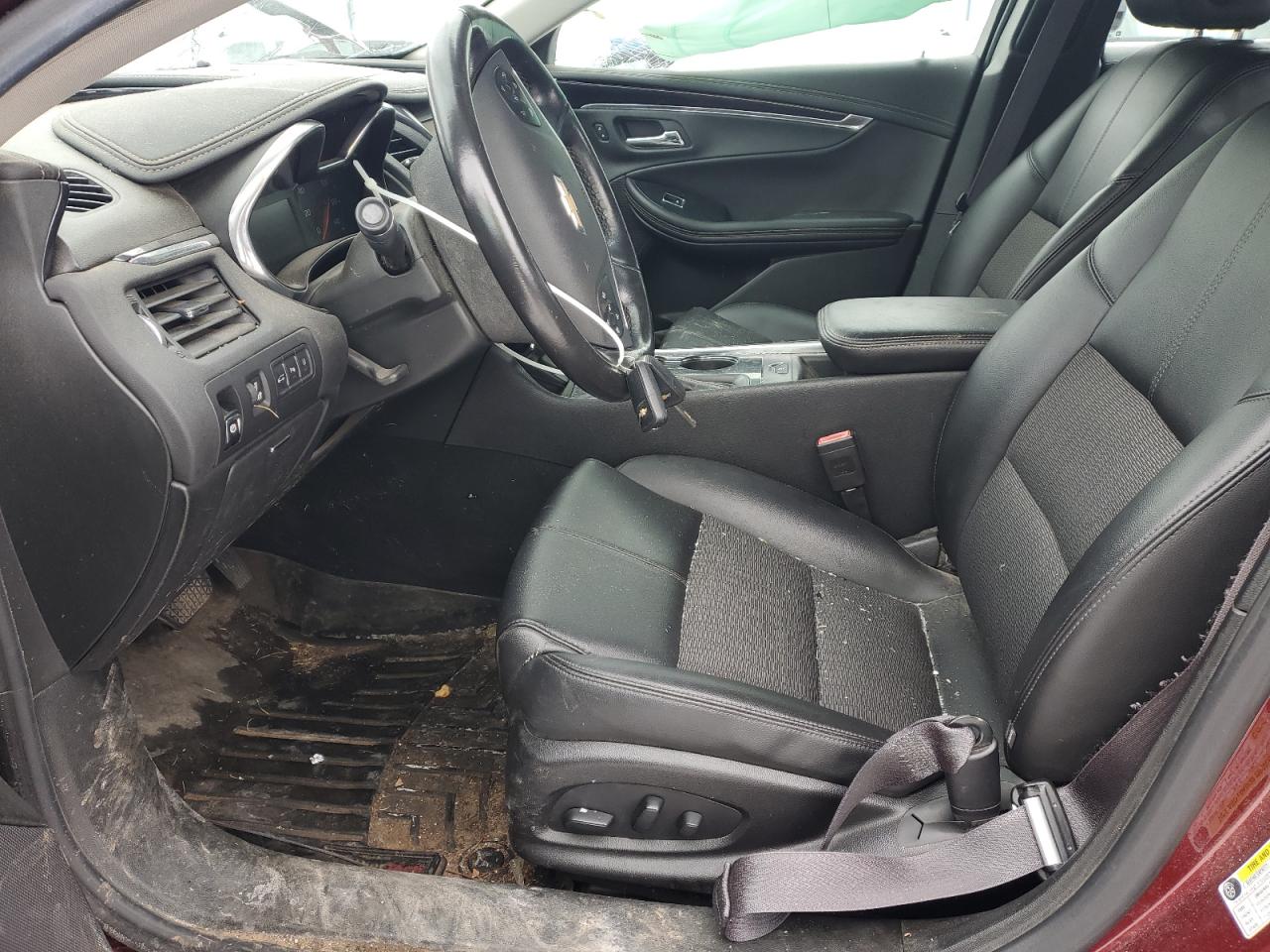 2017 Chevrolet Impala VIN 2G1105S36H9138600 Copart auction photo, all over damage thumbnail 7