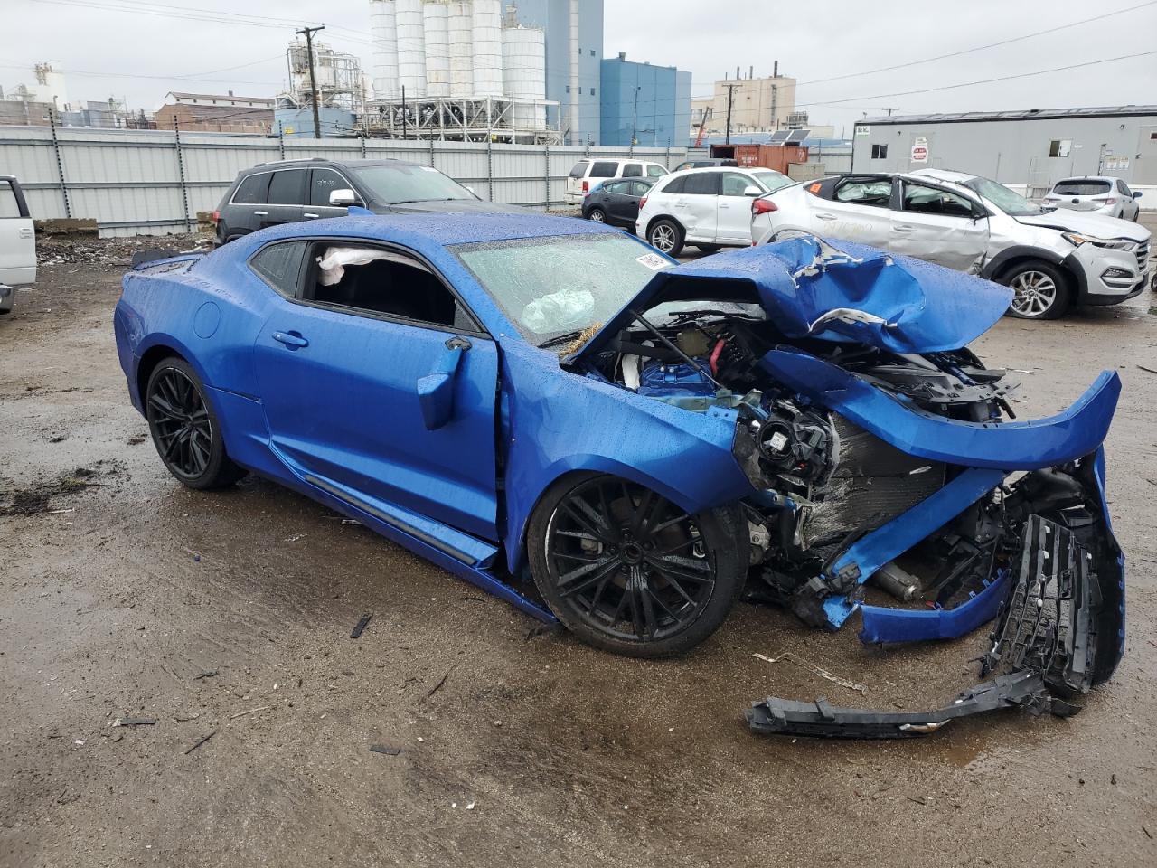 2017 Chevrolet Camaro VIN 1G1FD1RS4H0108523 Copart auction photo, front end damage thumbnail 4