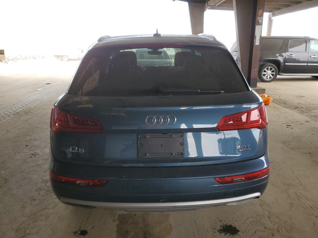 2018 Audi Q5 VIN WA1BNAFY0J2234328 Copart auction photo, side damage thumbnail 6