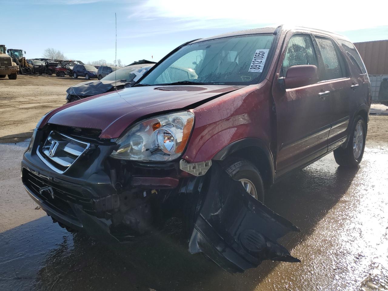 2006 Honda CR-V VIN JHLRD78816C041942