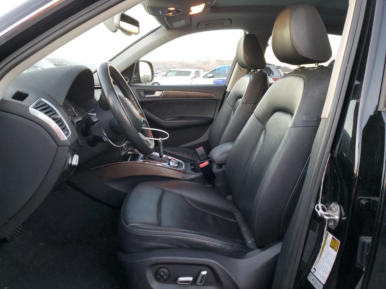 2017 Audi Q5 VIN WA1L2AFP4HA073146 Copart auction photo, front end damage thumbnail 7