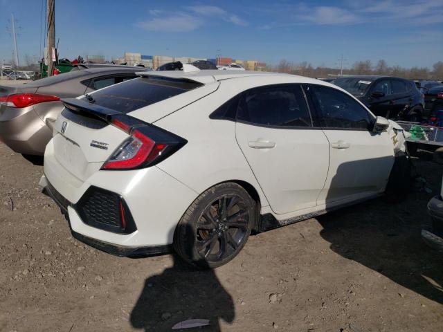 2018 Honda Civic VIN SHHFK7H98JU223694 Copart auction photo, front end / minor dent/scratches damage thumbnail 3