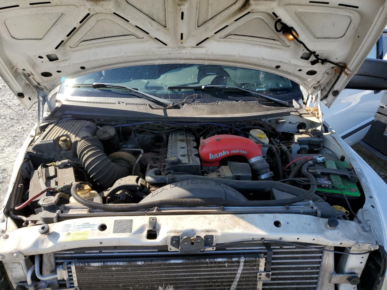 2002 Dodge RAM VIN 3B7MC33C32M293036 Copart auction photo, all over damage thumbnail 12