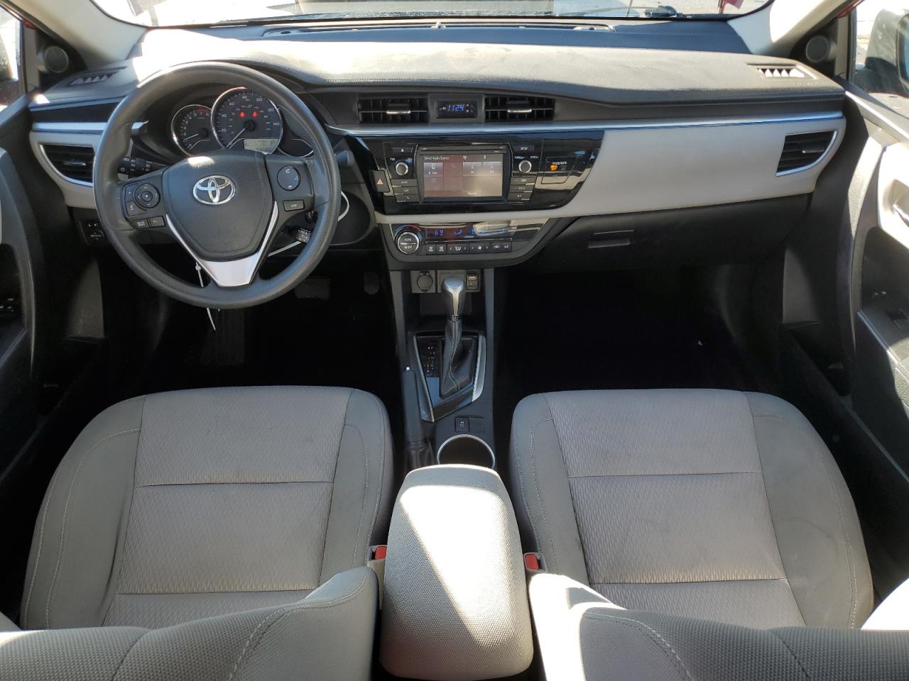 2014 Toyota Corolla VIN 2T1BURHE6EC062954 Copart auction photo, rear end / front end damage thumbnail 8